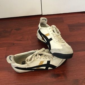 Onitsuka Tiger Sneakers 6 white with blue and gold